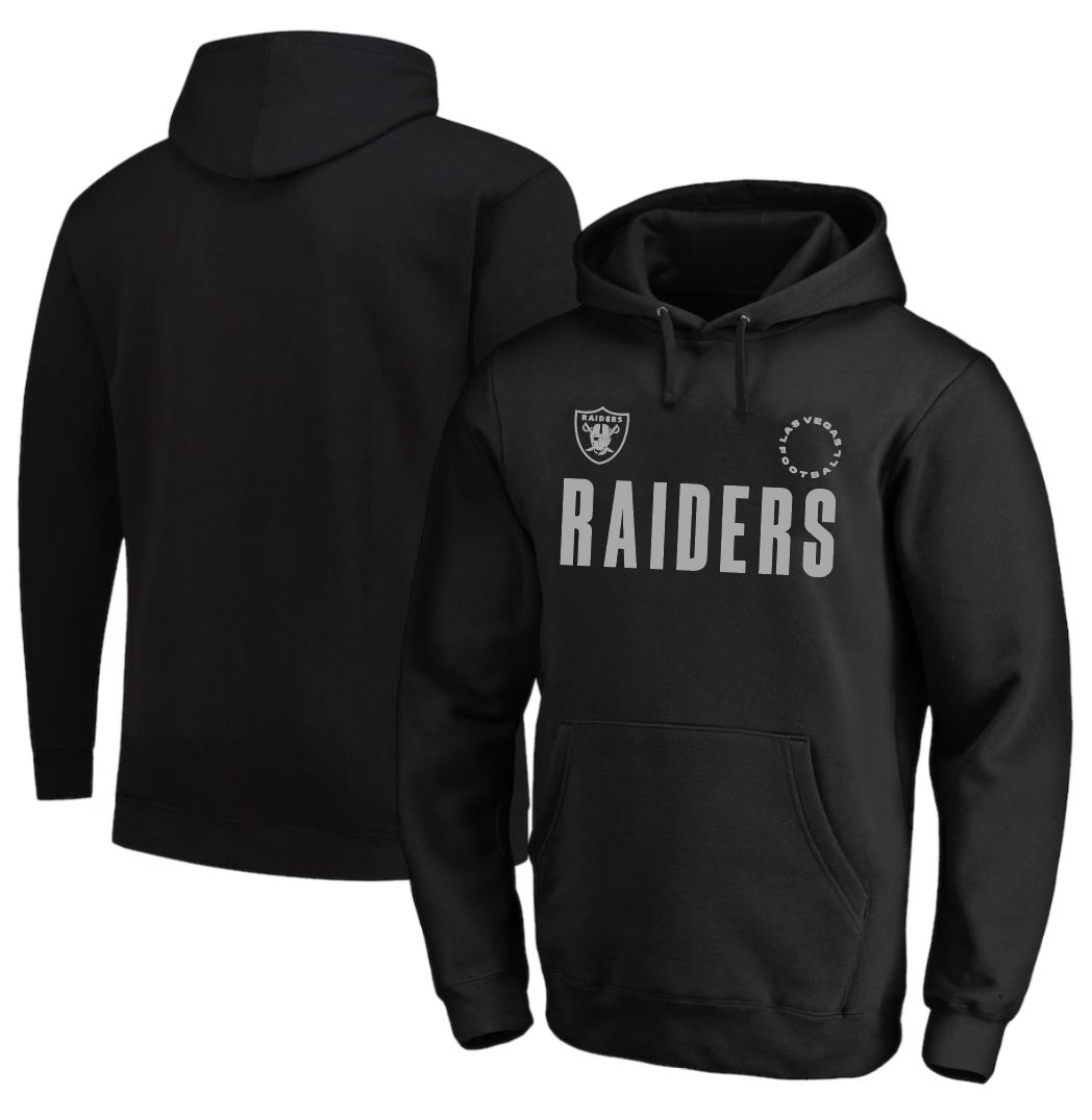 Men 2026 Oakland Raiders NFL Hoodies Black 0051->oakland raiders->NFL Jersey